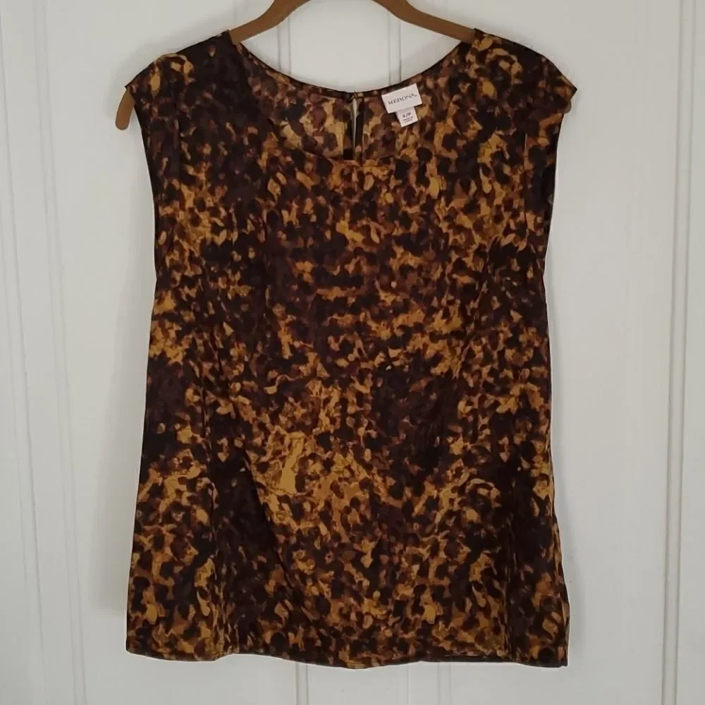 Merona Animal Print Shell  - Picture 4 of 7